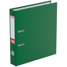 Папка-регистратор Berlingo "Standard", 50мм, бумвинил, с карманом на корешке, зеленая, AM4616