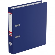 Папка-регистратор Berlingo "Standard", 50мм, бумвинил, с карманом на корешке, синяя, AM4613