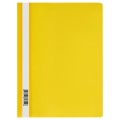 Папка-скоросшиватель пластик. СТАММ А4, 160мкм, желтая с прозр. верхом, ММ-30719