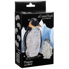 Пазл 3D Crystal puzzle "Пингвины", картонная коробка