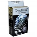 Пазл 3D Crystal puzzle "Череп черный", картонная коробка