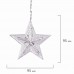 Электрогирлянда-занавес комнатная "Звезды" 3х1 м, 138 LED, теплый белый, 220 V, ЗОЛОТАЯ СКАЗКА, 591338