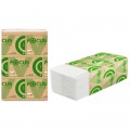 Полотенца бумажные лист. Focus Eco (V-сл) 1-слойные, 200л/пач, 23*20,5 см, белые, (Система H3), КОМПЛЕКТ 15 шт., 5049975