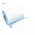 Полотенца бумажные рулонные 2х-слойные OfficeClean (Система H1), КОМПЛЕКТ 6шт, 150м, белые, 262646