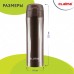 Термокружка с двойной стальной стенкой 470 мл, цвет шоколадно-коричневый металлик, LAIMA, 608819