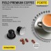 Кофе в капсулах FIELD "Forte Espresso" для кофемашин Nespresso, 20 порций, НИДЕРЛАНДЫ, C10100104019