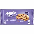 Печенье MILKA (Милка) "Sensations" с кусочками шоколада и тающей начинкой, 156 г, ш/к 54404, 87164