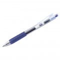 Ручка гелевая автоматическая Faber-Castell "Fast Gel" синяя, 0,7мм, грип, 641751
