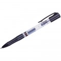 Ручка гелевая автоматическая Crown "Auto Jell" черная, 0,7мм, AJ-3000N