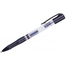 Ручка гелевая автоматическая Crown "Auto Jell" черная, 0,7мм, AJ-3000N
