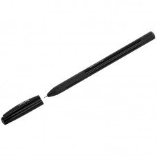 Ручка гелевая Berlingo "Shuttle" черная, 0,5мм, игольчатый стержень, Cgp_50018