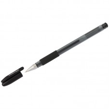 Ручка гелевая OfficeSpace "TC-Grip" черная, 0,5мм, грип, 260061
