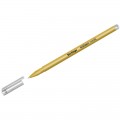 Ручка гелевая Berlingo "Brilliant Metallic" золото металлик, 0,8мм, CGp_40009