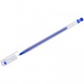 Ручка гелевая Crown "Multi Jell" синяя, 0,4мм, игольчатый стержень, MTJ-500B