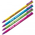 Ручка гелевая Berlingo "Color Stick" черная, 0,5мм, корпус ассорти, CGp_50101