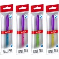 Ручка шариковая Berlingo "Triangle 110 Color" синяя, 0,7мм, грип, корпус ассорти, пакет, CBp_07115_1