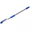 Ручка шариковая Cello "Pronto" синяя, 0,7мм, грип, штрих-код, 471