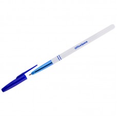 Ручка шариковая OfficeSpace синяя, узел 0,7мм, линия письма 0,35мм, BP2019_2748BU