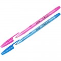 Ручка шариковая масляная Berlingo "Tribase Sparkle", синяя, узел 0,7мм, толщина 0,5 мм, CBp_70962