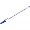 Ручка шариковая OfficeSpace "LC" синяя, узел 0,7мм, линия 0,5 мм, штрих-код, BPBAR_42931