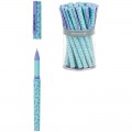 Ручка шариковая Greenwich Line "Pattern lavender" синяя, 0,7мм, игольчатый стержень, грип, софт-тач, GL_24586/Pbl_32657