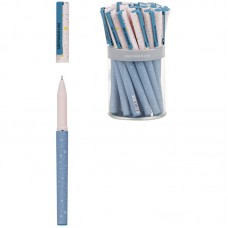 Ручка шариковая Greenwich Line "Stylish confetti" синяя, 0,7мм, игольчатый стержень, грип, софт-тач, GL_24883/Pbl_32687