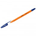 Ручка шариковая масляная Berlingo "Tribase Orange", синяя, узел 0,7мм , толщина 0,5 мм, CBp_70910