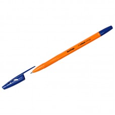 Ручка шариковая масляная Berlingo "Tribase Orange", синяя, узел 0,7мм , толщина 0,5 мм, CBp_70910