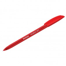 Ручка шариковая масляная Berlingo "Triangle 100T" красная, узел 0,7мм , толщина 0,5 мм, трехгран., игольчатый стержень, CBp_07108