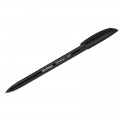 Ручка шариковая масляная Berlingo "Triangle 100T" черная, узел 0,7мм , толщина 0,5 мм, трехгран., игольчатый стержень, CBp_07107