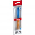 Ручка шариковая Berlingo "Skyline" светло-синяя, 0,7мм, игольчатый стержень, грип, пакет, CBp_07130_1