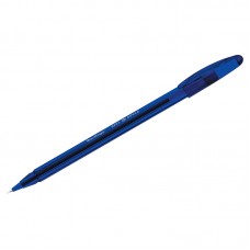 Ручка шариковая Berlingo "City Style" синяя, узел 0,7 мм, линия письма 0,4мм, синяя, CBp_70762