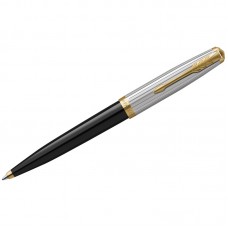 Ручка шариковая Parker "51 Black GT" черная, 1,0мм, поворот., подарочная упаковка, 2169062