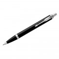 Ручка шариковая Parker "IM Essential Muted Black CT" синяя, 1,0мм, кнопочн., подарочная упаковка, 2143632