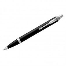 Ручка шариковая Parker "IM Essential Muted Black CT" синяя, 1,0мм, кнопочн., подарочная упаковка, 2143632