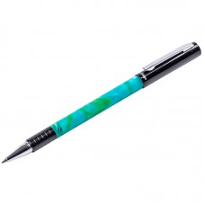 Ручка шариковая подарочная Berlingo "Fantasy" синяя, 0,7мм, корпус: бирюзовый акрил, CPs_70502