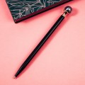 Ручка шариковая автоматическая MESHU "Black pearl" синяя, 1,0мм, MS_93881