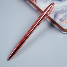 Ручка шариковая автоматическая MESHU "Rose gold" синяя, 1,0мм, MS_93966