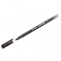 Ручка гелевая стираемая Berlingo "Apex E" черная, 0,5мм, трехгранная, CGp_50211
