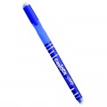 Ручка стираемая гелевая Carioca "OOPS", синяя, 0,7мм, прорезин. корпус, 43039/02