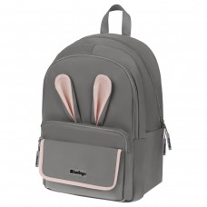 Рюкзак Berlingo Cool "Bunny grey" 41*29*11 см, 2 отделения, 4 кармана, уплотненная спинка