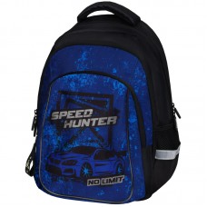 Рюкзак Berlingo Comfort "Speed hunter" 38*27*18см, 3 отделения, 3 кармана, эргономичная спинка