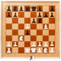 Шахматы демонстрационные настенные, Десятое королевство, магнитные, поле 70*70см, 01756
