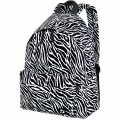 Рюкзак BRAUBERG универсальный, сити-формат, Zebra, 20 литров, 41х32х14 см, хххххх, 271680