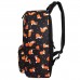 Рюкзак BRAUBERG POSITIVE универсальный, потайной карман, "Sly foxes", 42х28х14 см, 270779