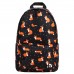 Рюкзак BRAUBERG POSITIVE универсальный, потайной карман, "Sly foxes", 42х28х14 см, 270779