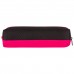 Пенал-косметичка BRAUBERG, мягкий, "Black&Bright", черно-розовый, 21х5х5 см, 229006
