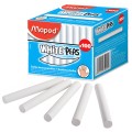 Мел белый MAPED (Франция) "White&#039;Peps", АНТИПЫЛЬ, НАБОР 100 шт., круглый, 935020