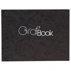 Скетчбук 100л., 152*210мм Clairefontaine "Graf Book 360°", на сшивке, 100г/м2, 975804C