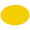Знак безопасности "Желтый круг на двери", КОМПЛЕКТ 5шт, d 150мм, пленка, И 16, шк8168, код 1С/И 16